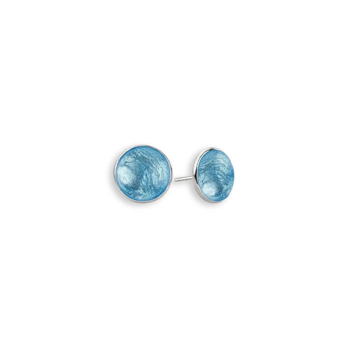 Turquoise Micro Dots Post - 5mm