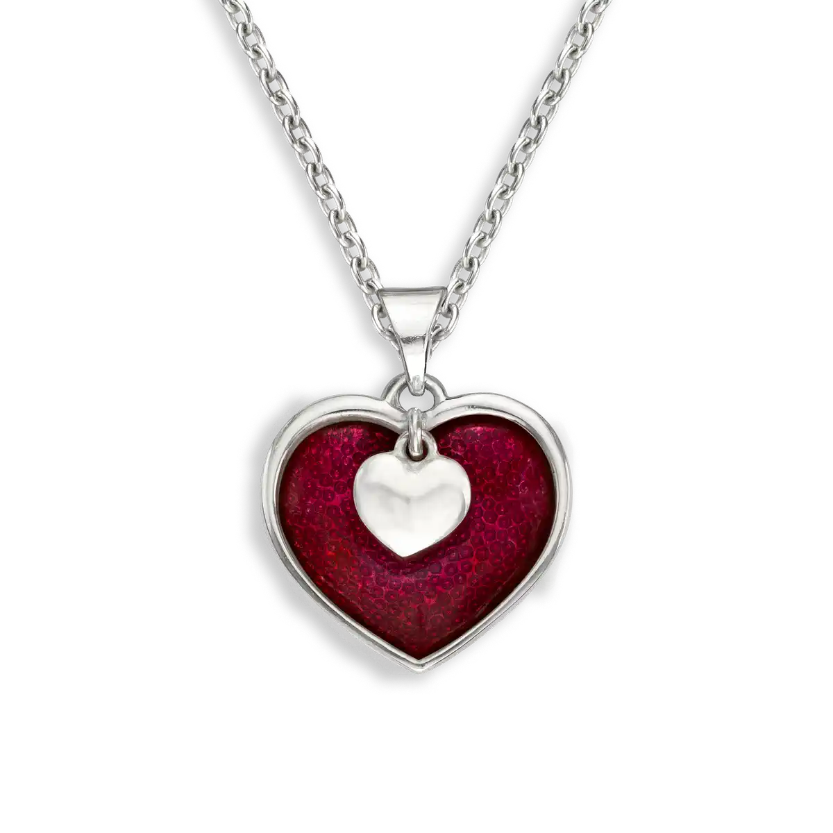 Dangle on sale heart necklace
