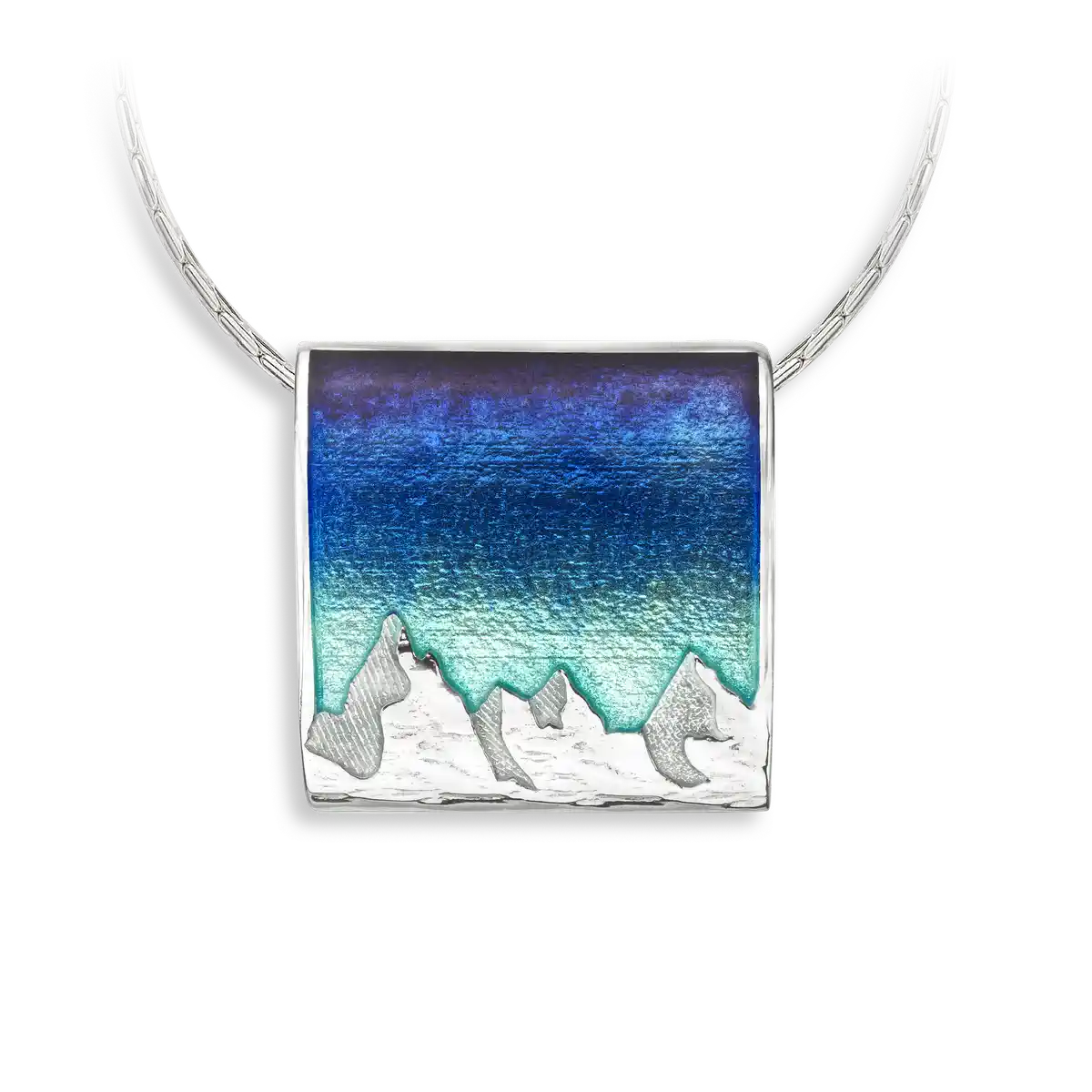 Multi Landscape-Mountain Necklace