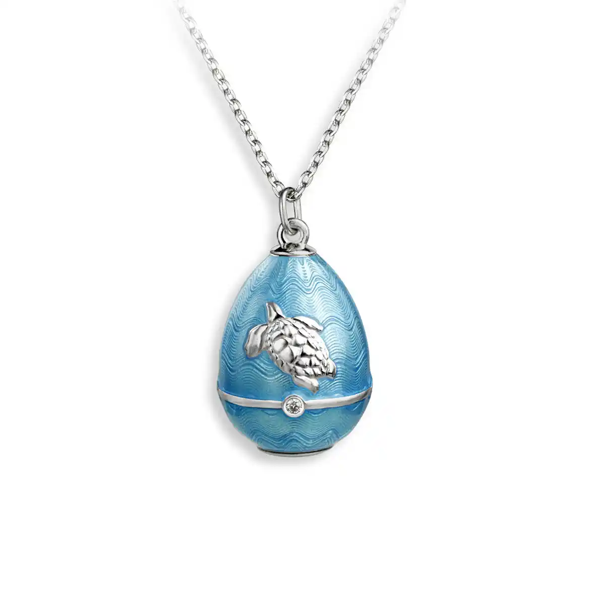 SMOKY BLUE rose coin necklace シルバー 40cm SMOKY BLUE ONLINE STORE / NECKLACE