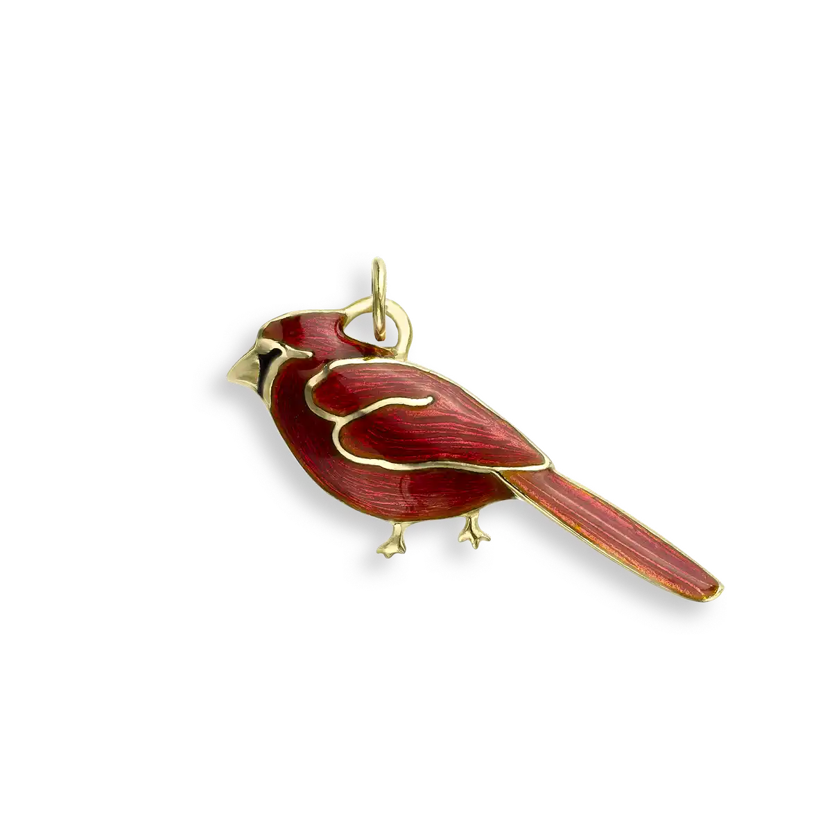 Cardinal bird necklace hotsell