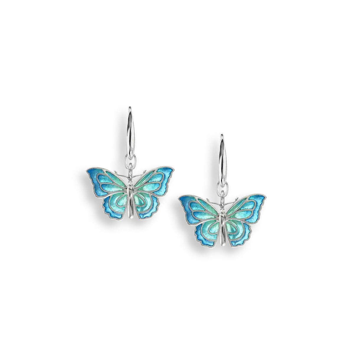Butterfly store wire earrings
