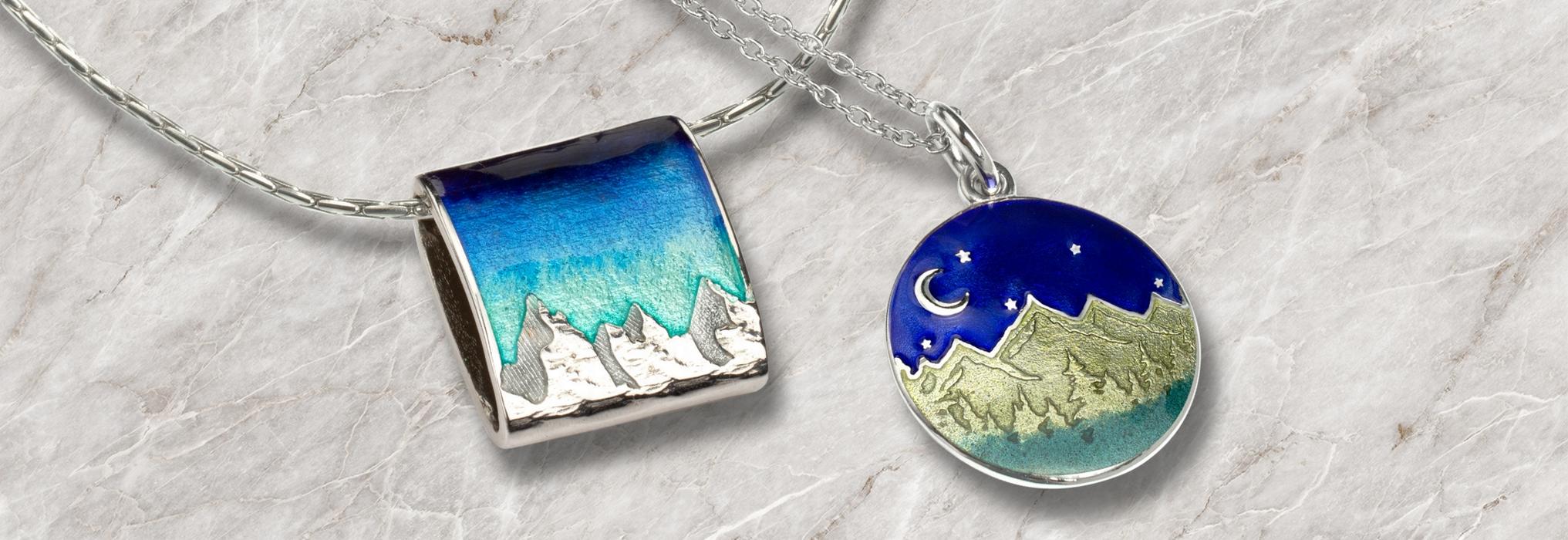 Sterling Silver - Mountain Scenes