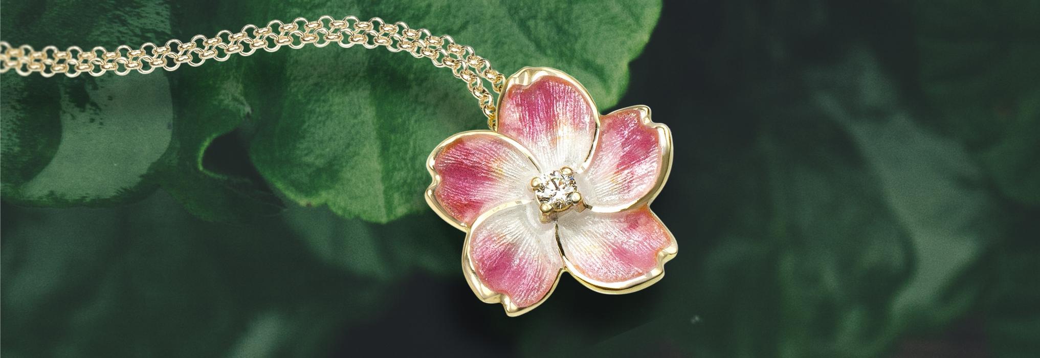 Floral Collection in 18K and Sterling Silver