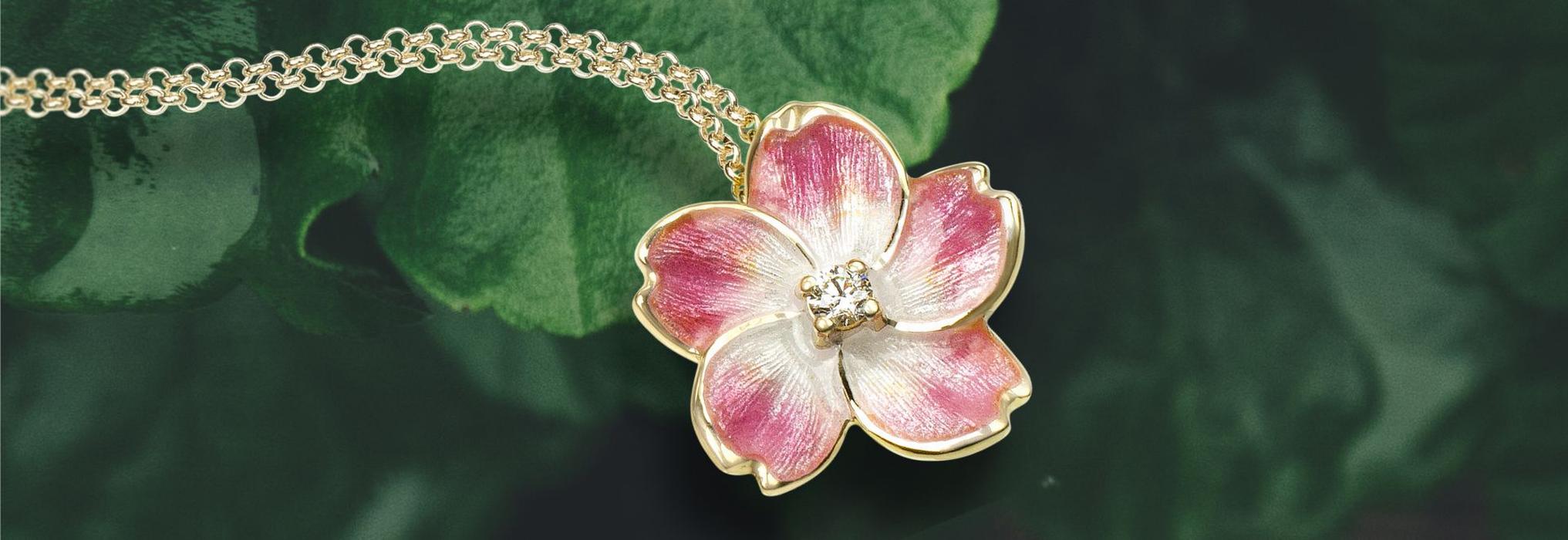 Floral Collection in 18K and Sterling Silver