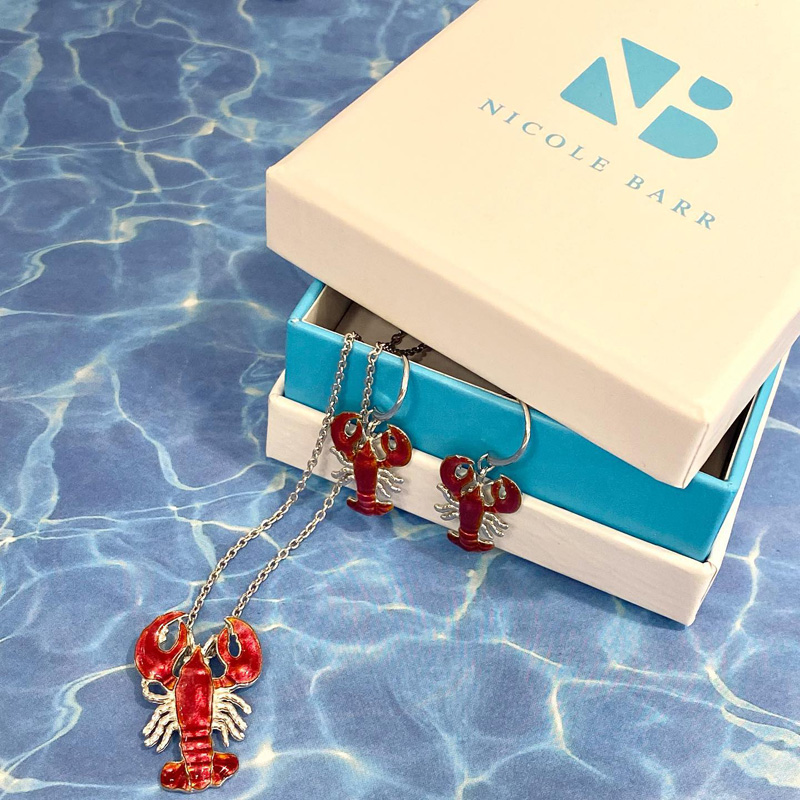 Nicole Barr Lobster Jewelry