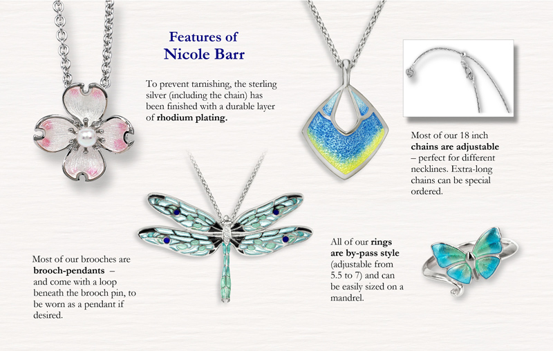 Selling Features of Nicole Bar Jewelry